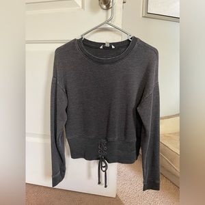 Crop sweater